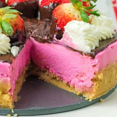 Instant Strawberry Cheesecake