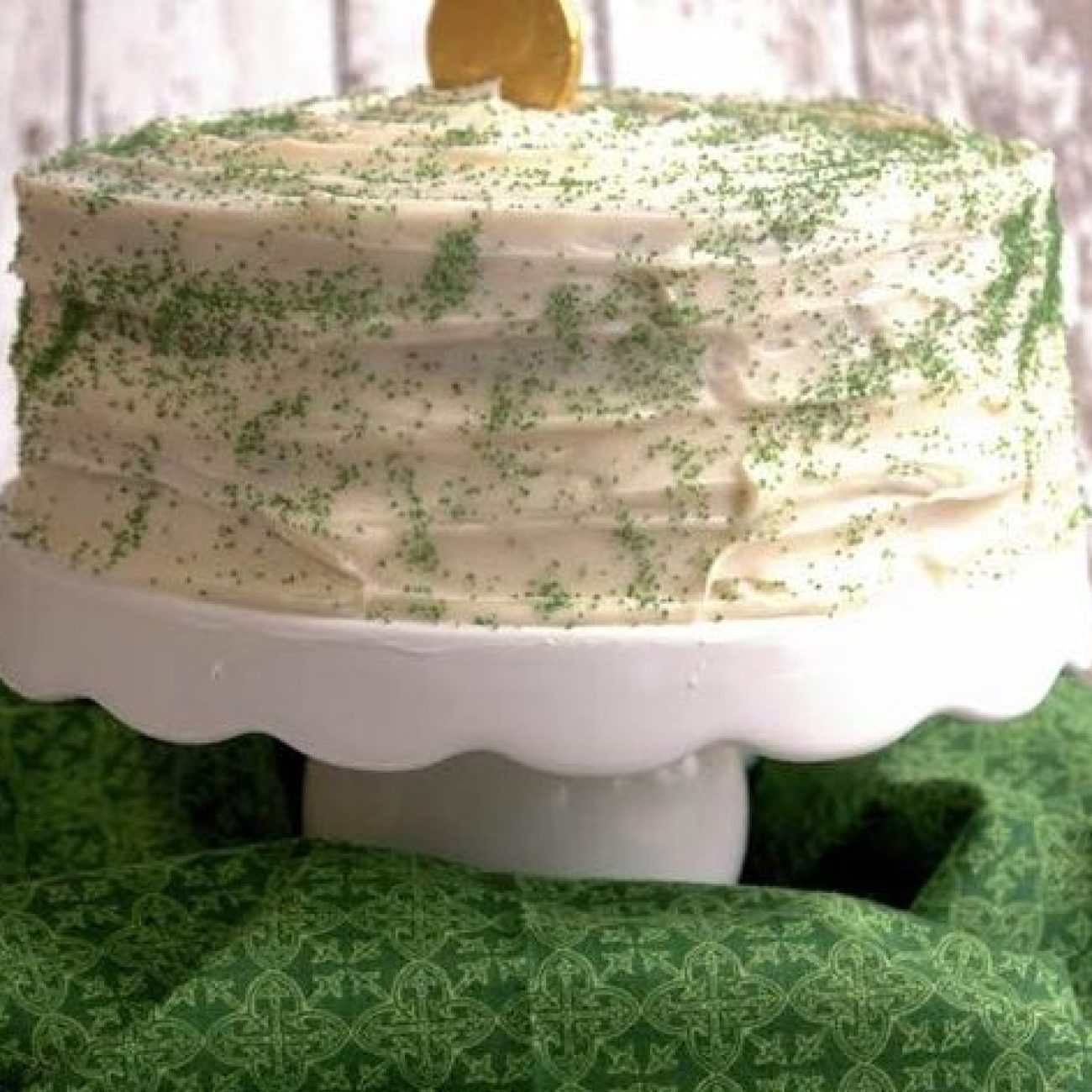 Irresistible St. Patrick’s Day Green Velvet Cake Recipe