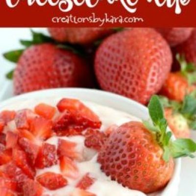 Irresistible Strawberry Cream Cheese Dip Recipe