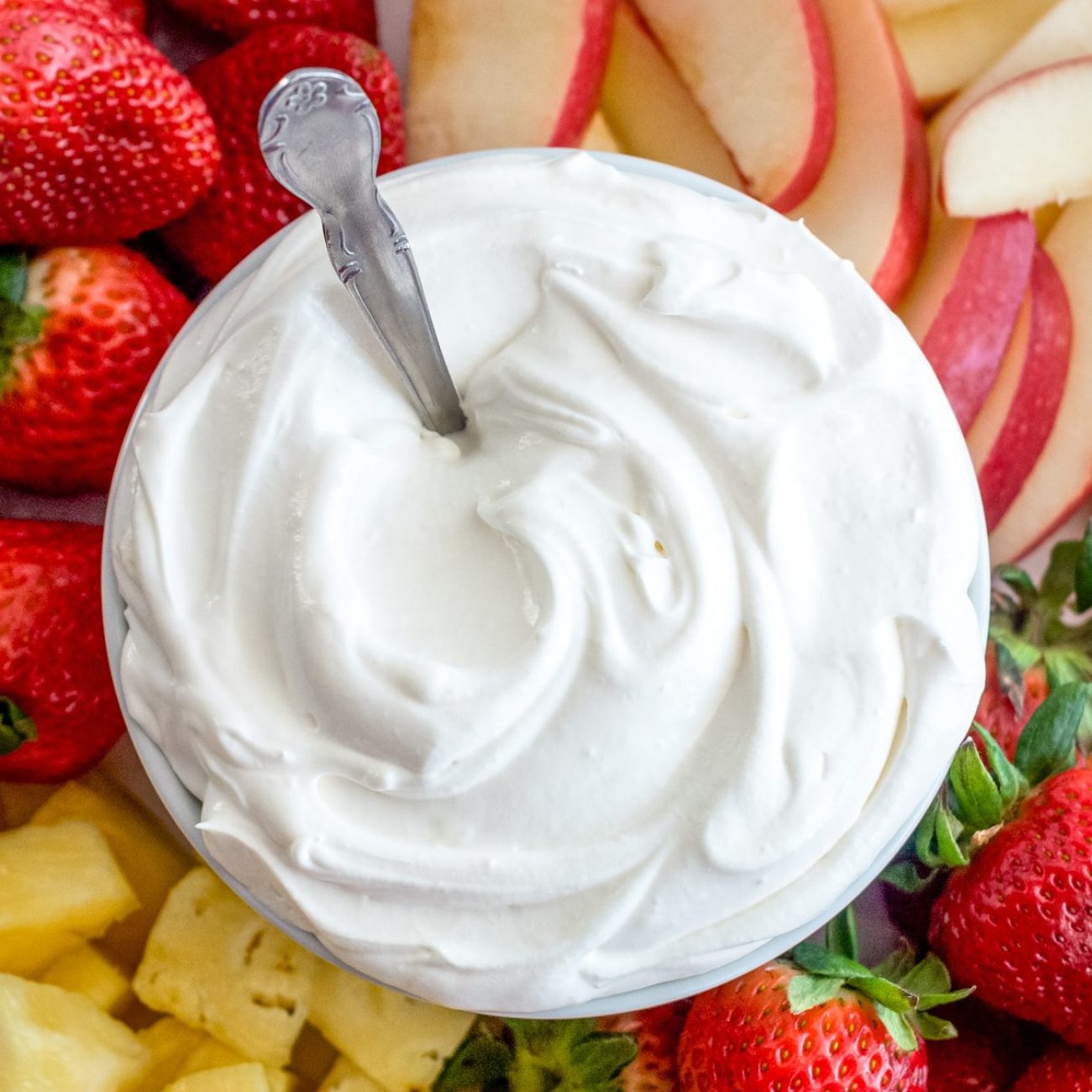 Irresistible Strawberry Cream Fruit Dip Recipe