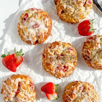 Irresistible Strawberry Cream Scones Recipe