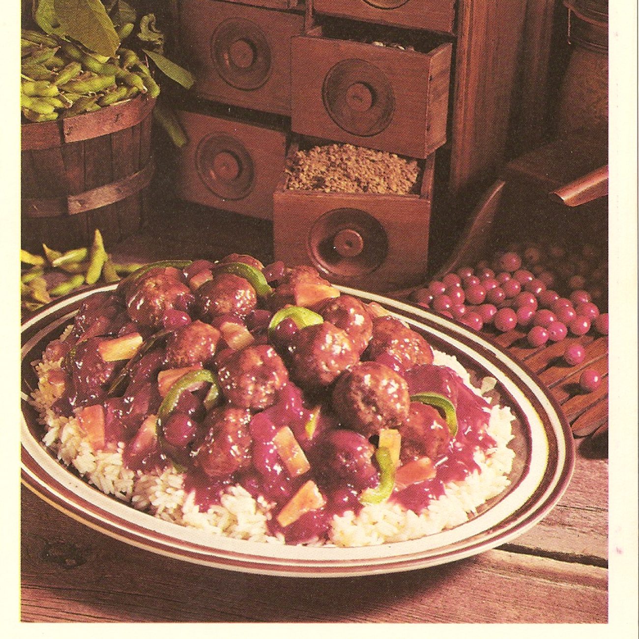 Island Barbecue Meatballs