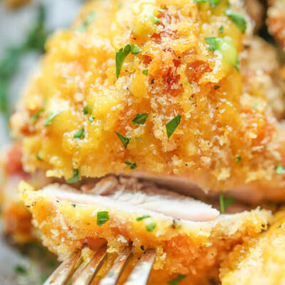 Italian Breaded Chicken With Honey Mustard