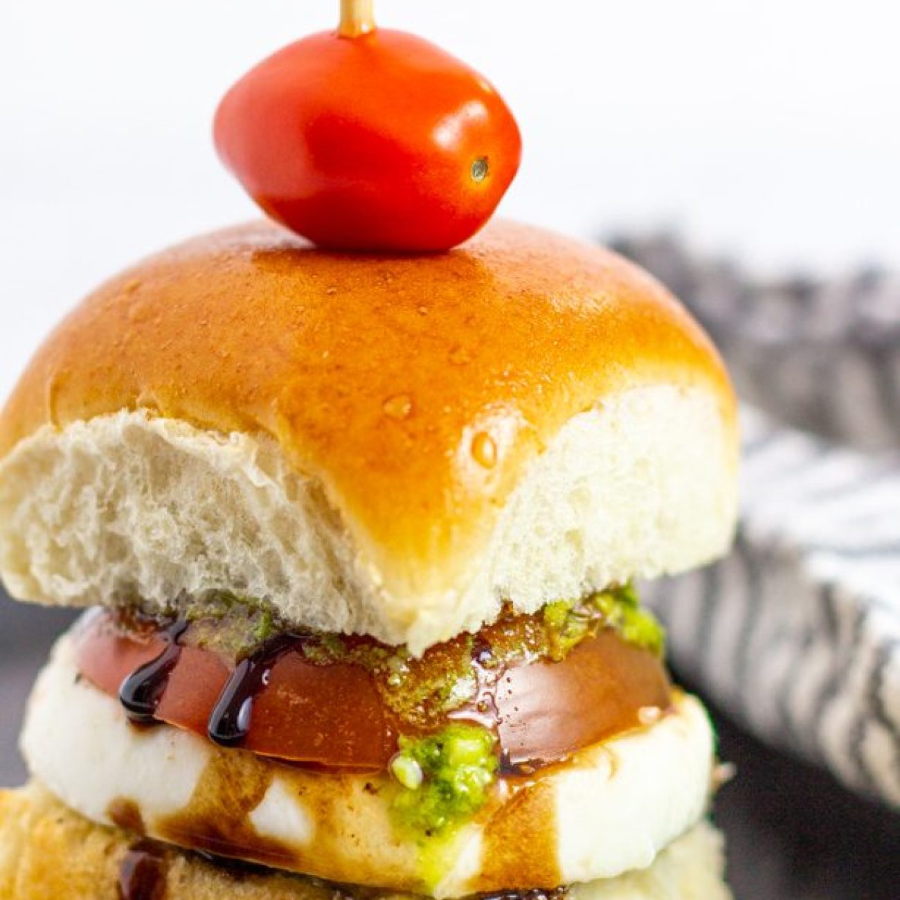 Italian Caprese Sliders