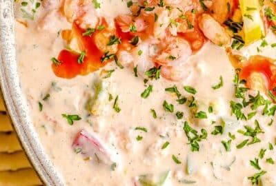 Italian Flavored Shrimp Dip