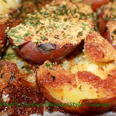 Italian Grilled Potato Skins