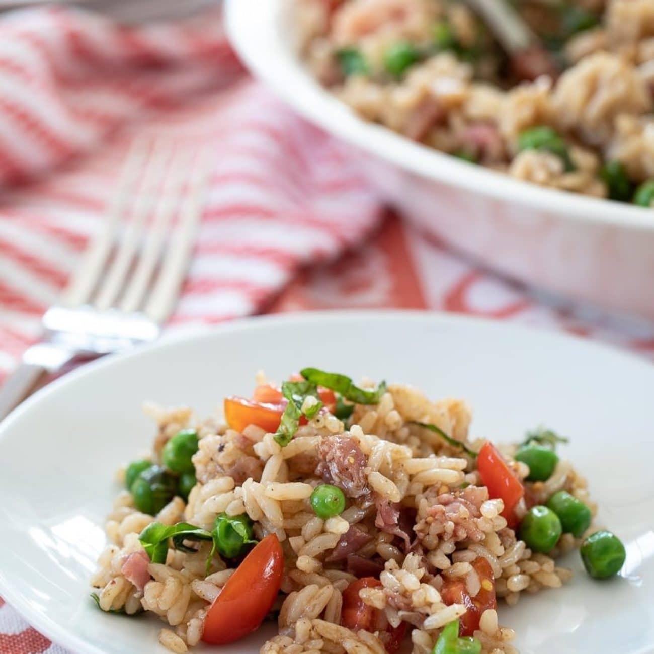 Italian-Inspired Tuscan Rice Salad Recipe