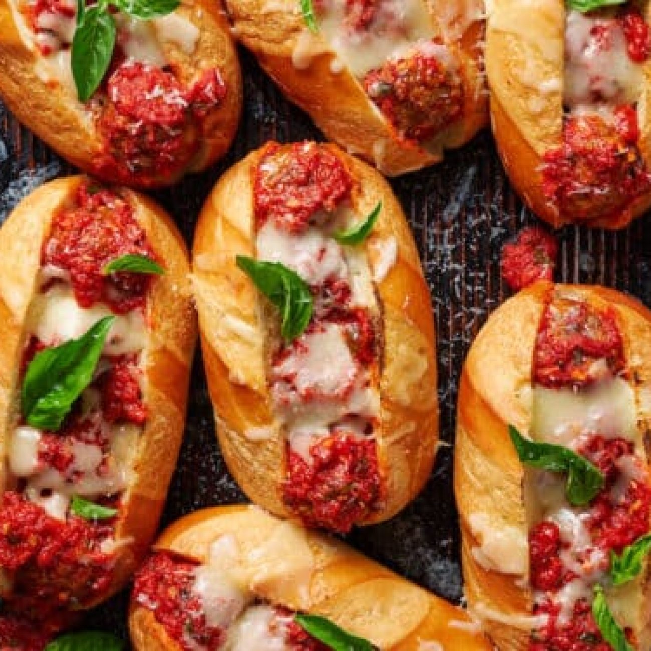 Italian Meatball Hoagies