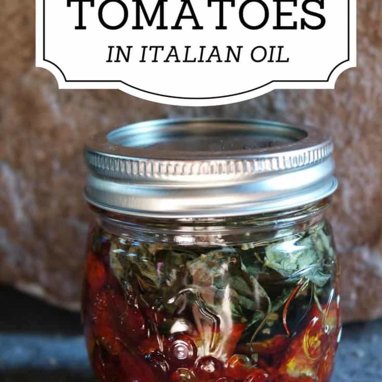 Italian Oven- Dried Tomatoes In Olive Oil