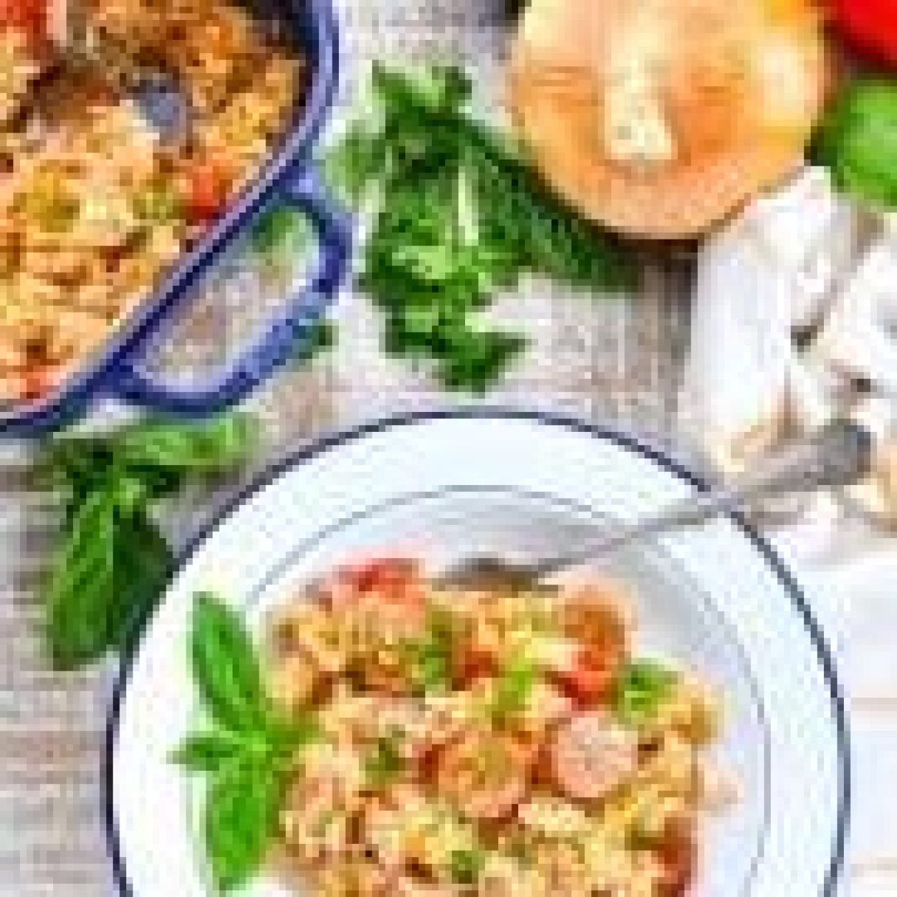 Italian Sausage & Rice Casserole