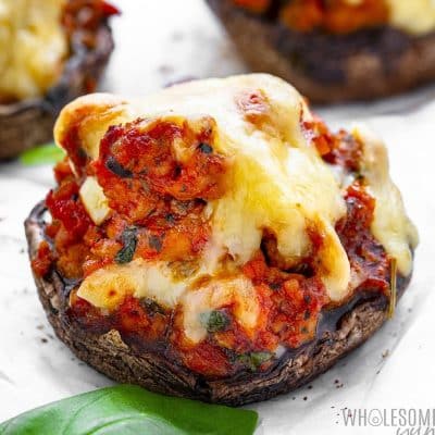 Italian Sausage Stuffed Portabella