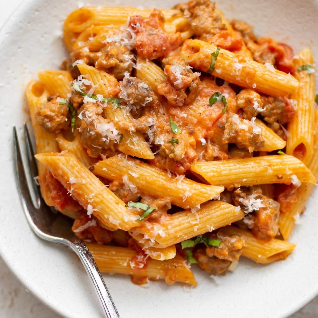 Italian Sweet Sausage and Penne Pasta Delight