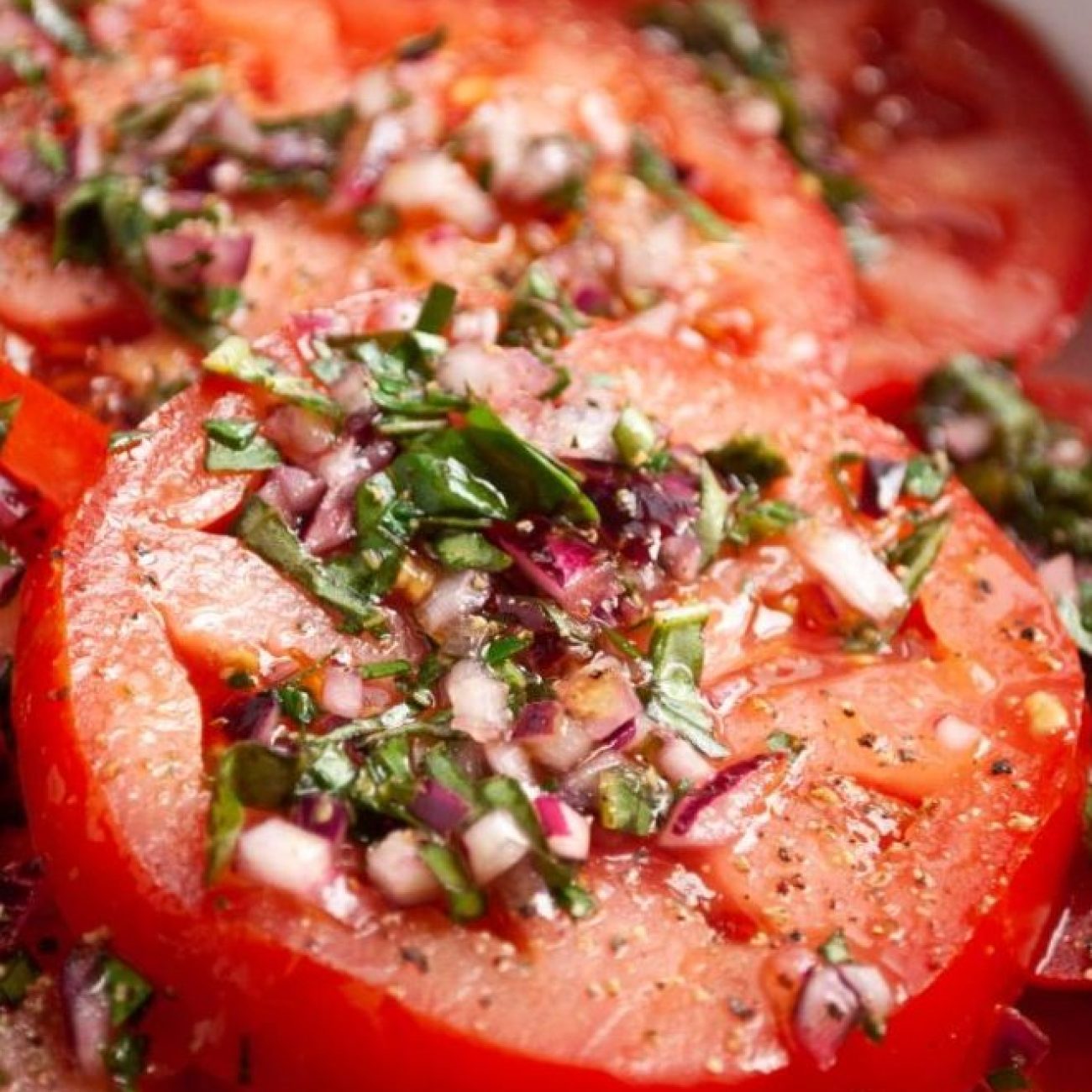 Italian Tomato And Vegetable Salad