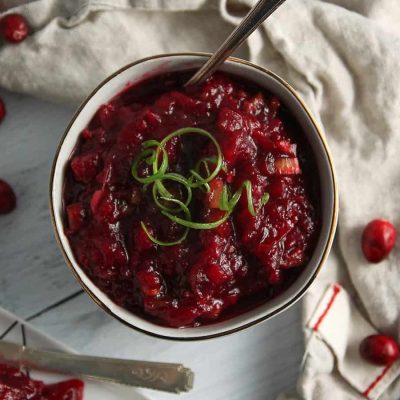 Jalapeno Cranberry Chutney