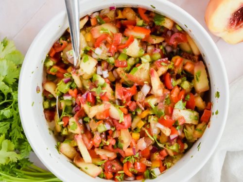 Jalapeno Peach Salsa