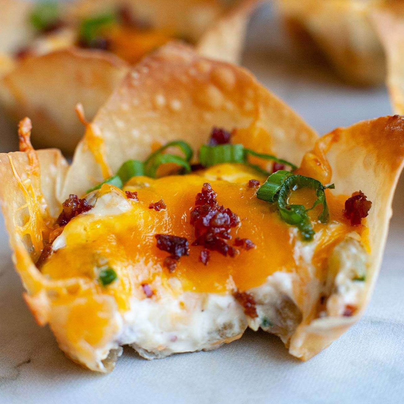 Jalapeno Popper Wontons