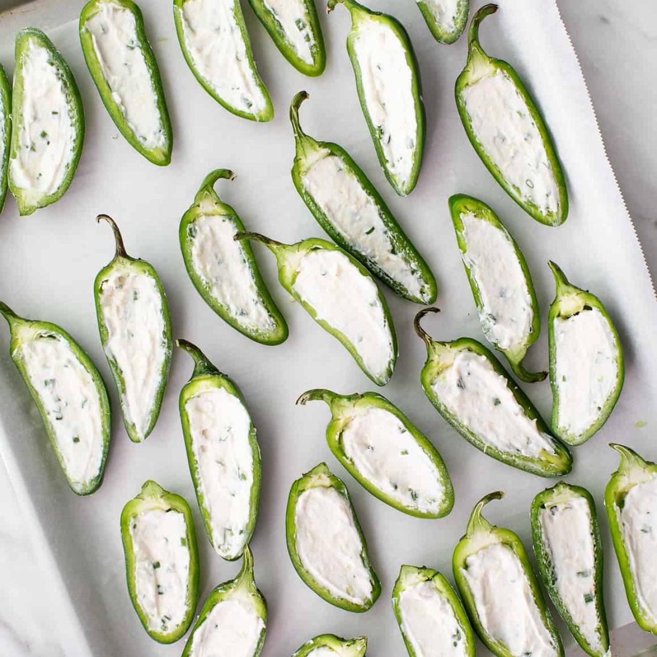 Jalapeno Poppers Stuffed With Cheese And