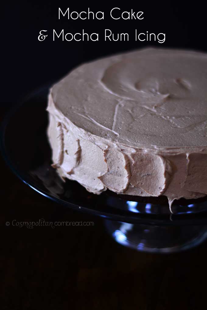 Jamaican Mocha Rum Cake