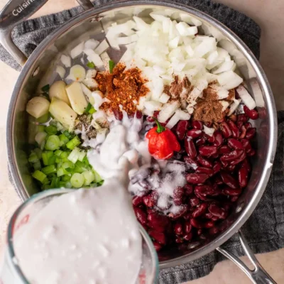 Jamaican Red Beans Over Rice