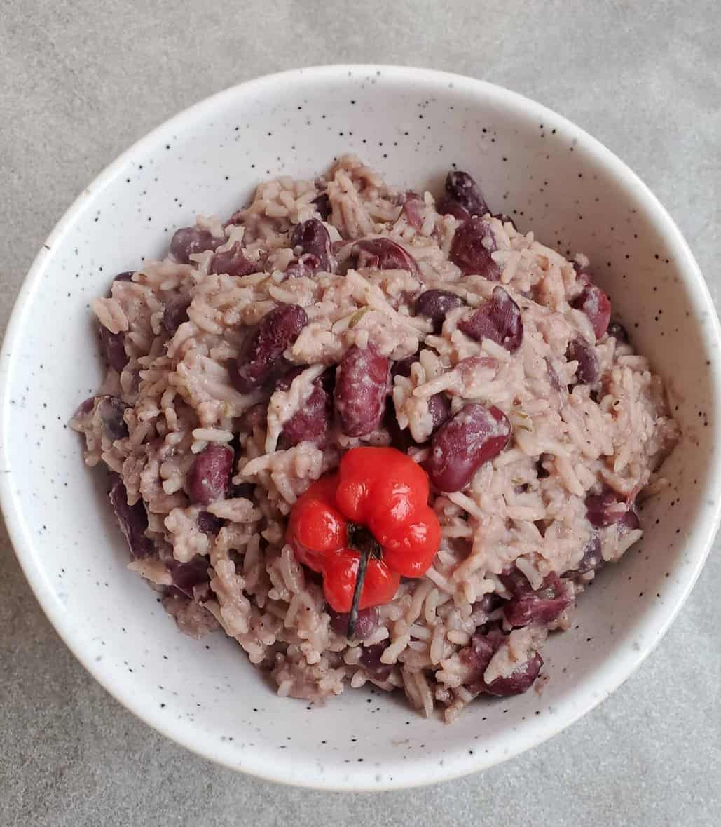 Jamaican Style Peas And Rice – Red Beans And