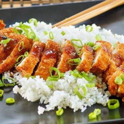 Japanese Chicken Katsu And Tonkatsu