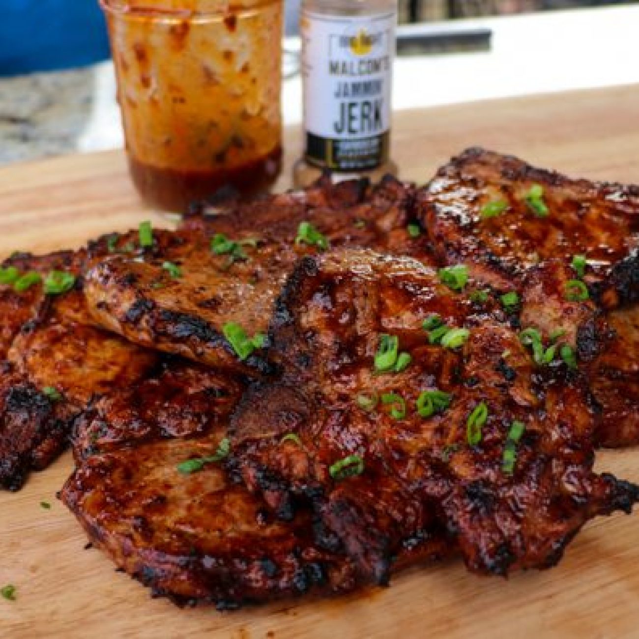 Jerk Pork Chops