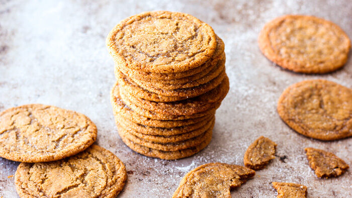 Johns Roll-Out Molasses Cookies