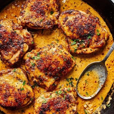 Juicy And Flavorful Spicy Chicken Thighs Recipe