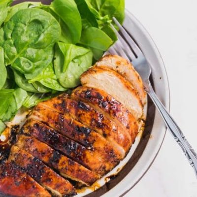 Juicy Balsamic Glazed Chicken Breasts With A Spice Kick