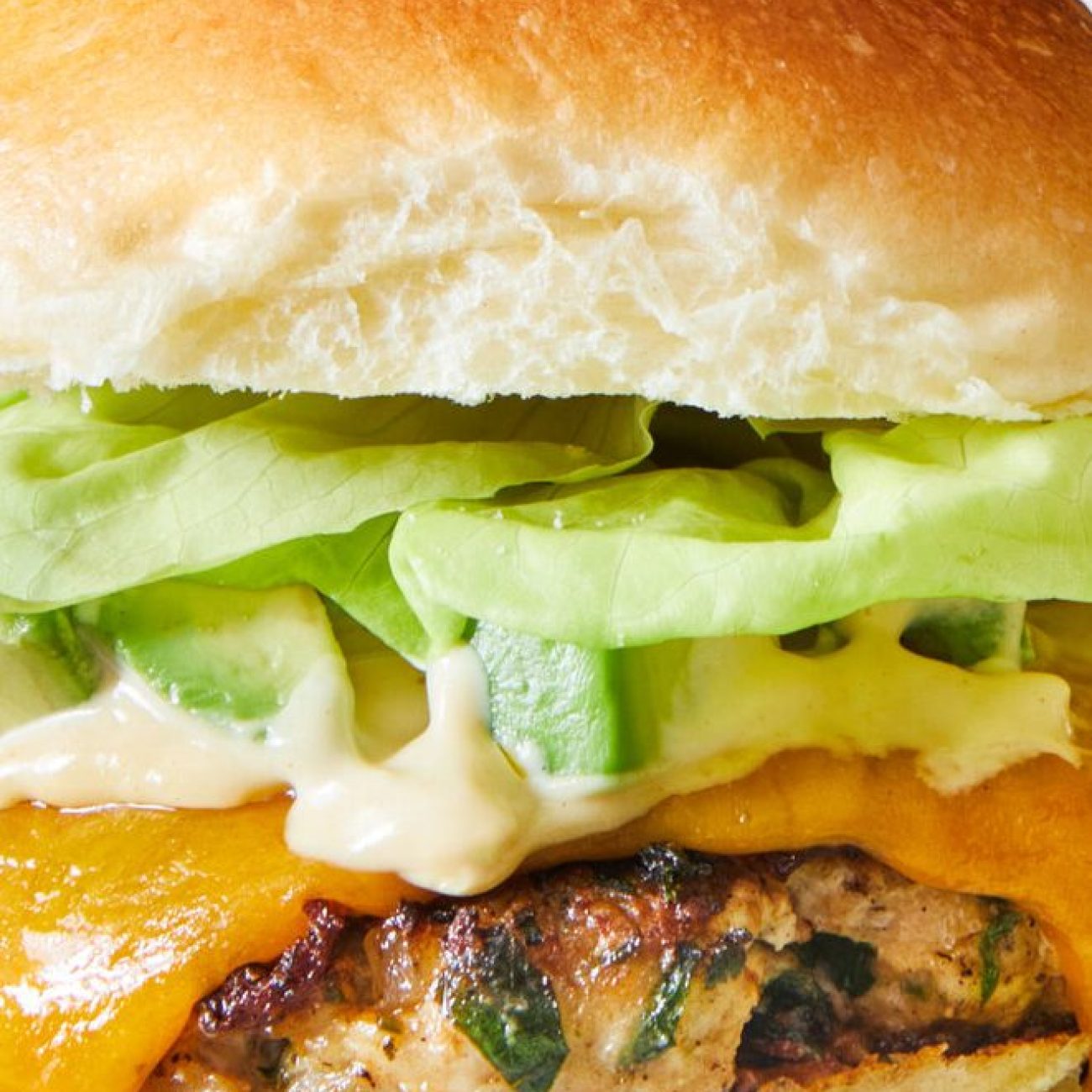 Juicy Chicken Burgers with Zucchini and Mustard Infusion