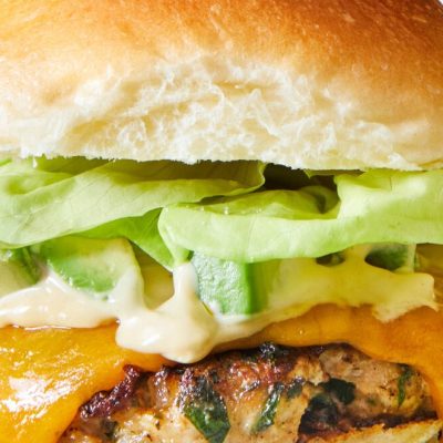 Juicy Chicken Burgers With Zucchini And Mustard Infusion