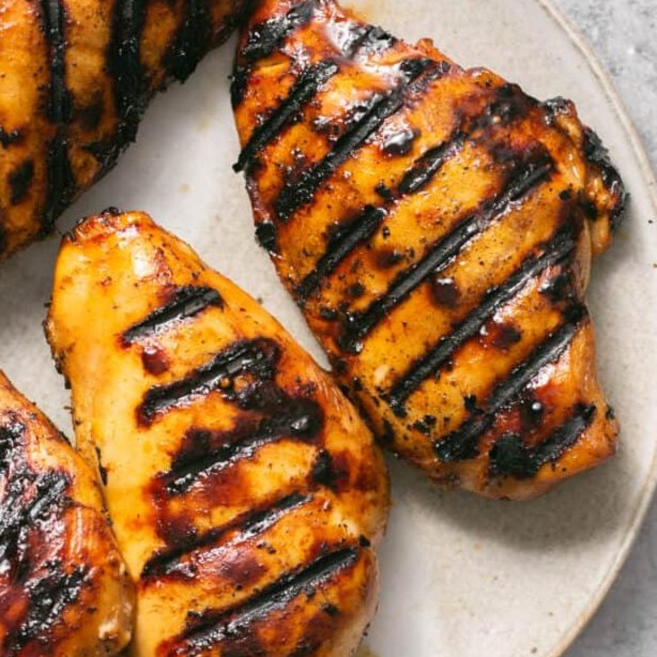 Juicy Grilled Chicken Breast in Savory Sauce