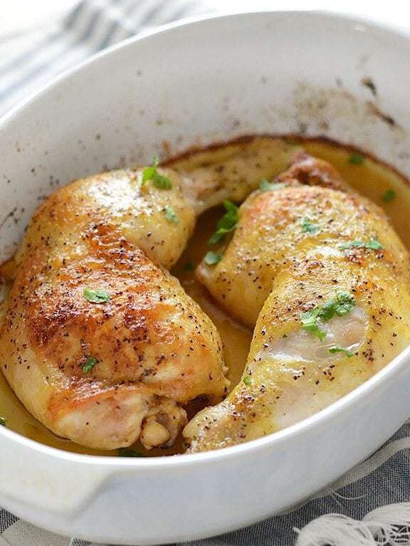 Juicy Oven-Roasted Chicken Recipe