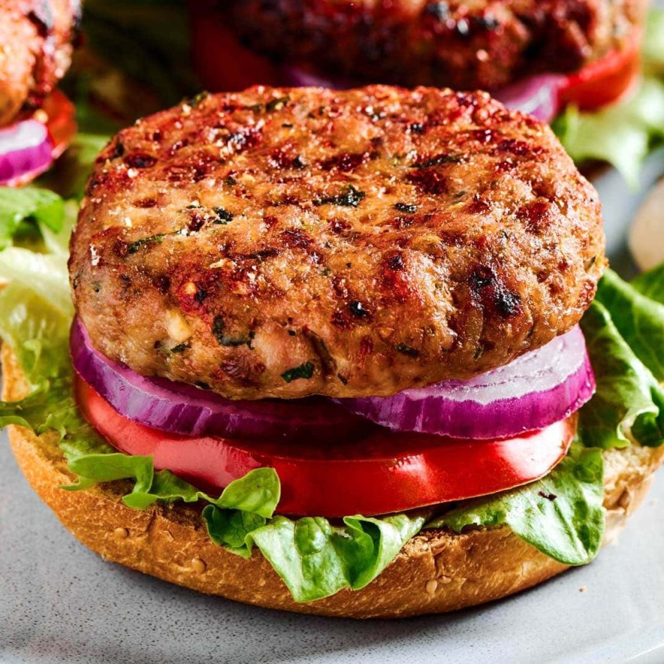 Juicy Tandoori-Spiced Turkey Burger Recipe