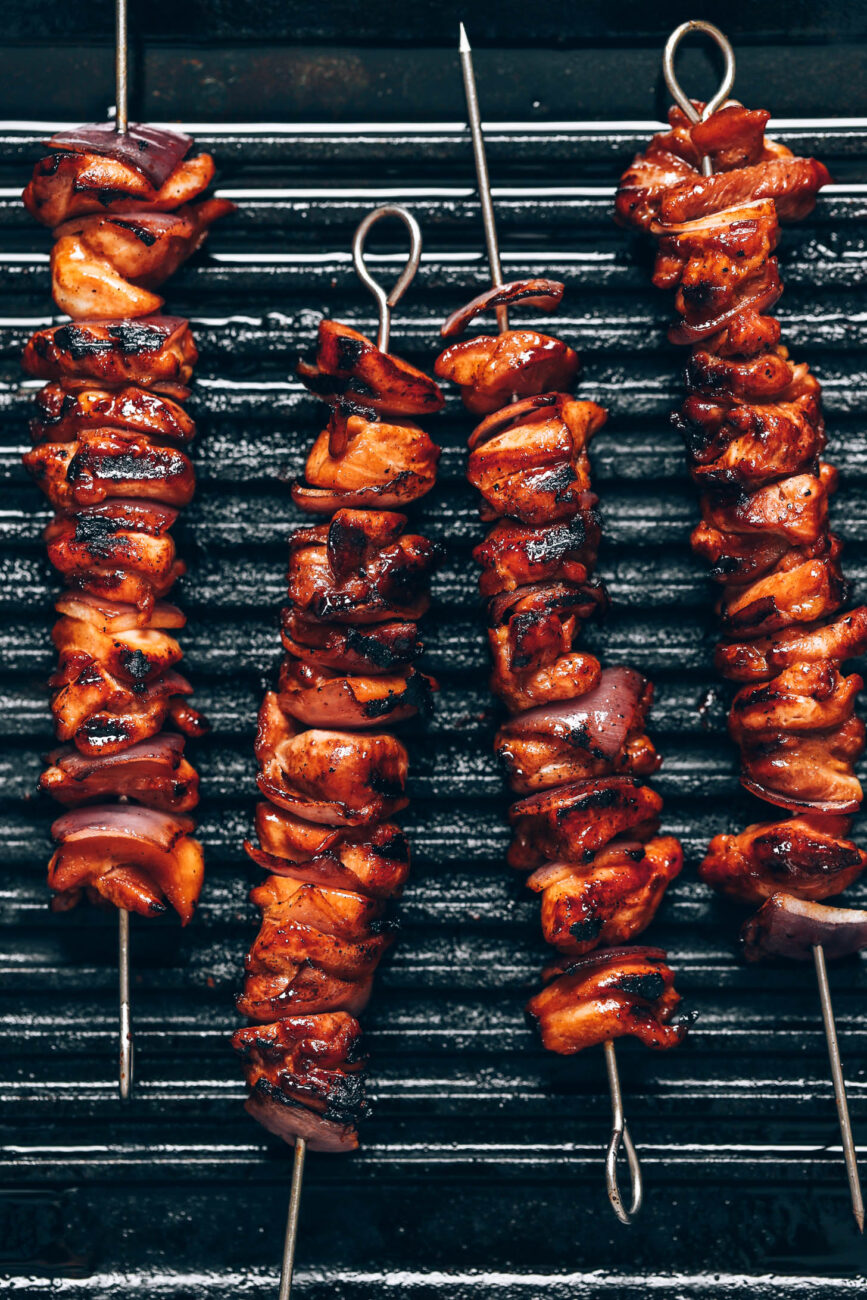 Juicy Teriyaki Chicken Skewers – Perfect for Grilling