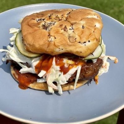 Juicy Texas-Style Chicken Burger Recipe