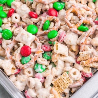 Julies Extra Special Holiday Chex Mix