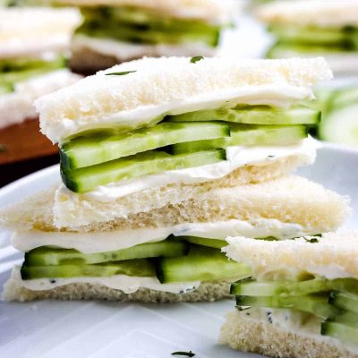 Junes Addiction Cucumber Sandwich