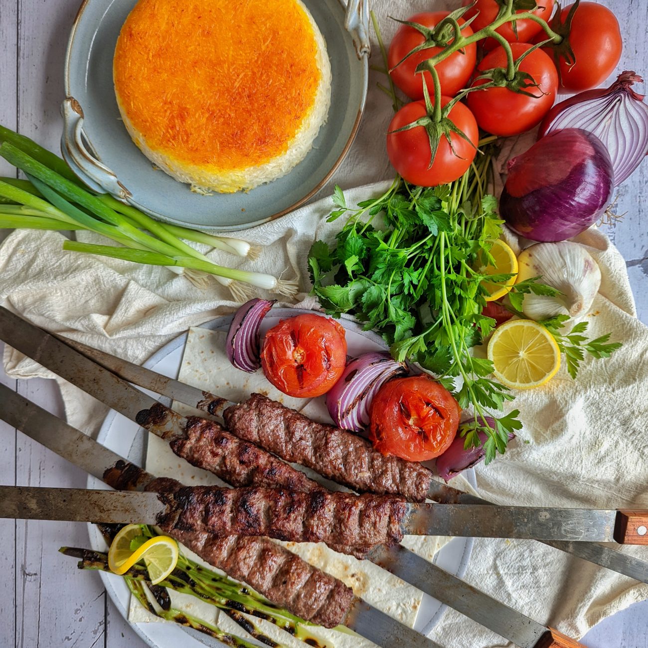 Kabab Kubideh – Persian Grilled Ground Meat