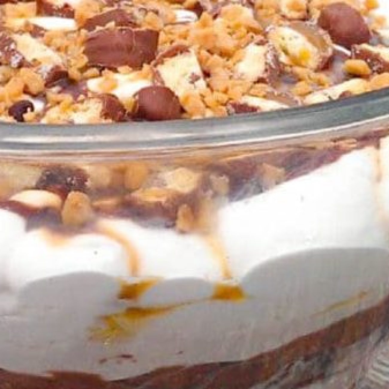 Kahlua Brownie Cheesecake Trifle