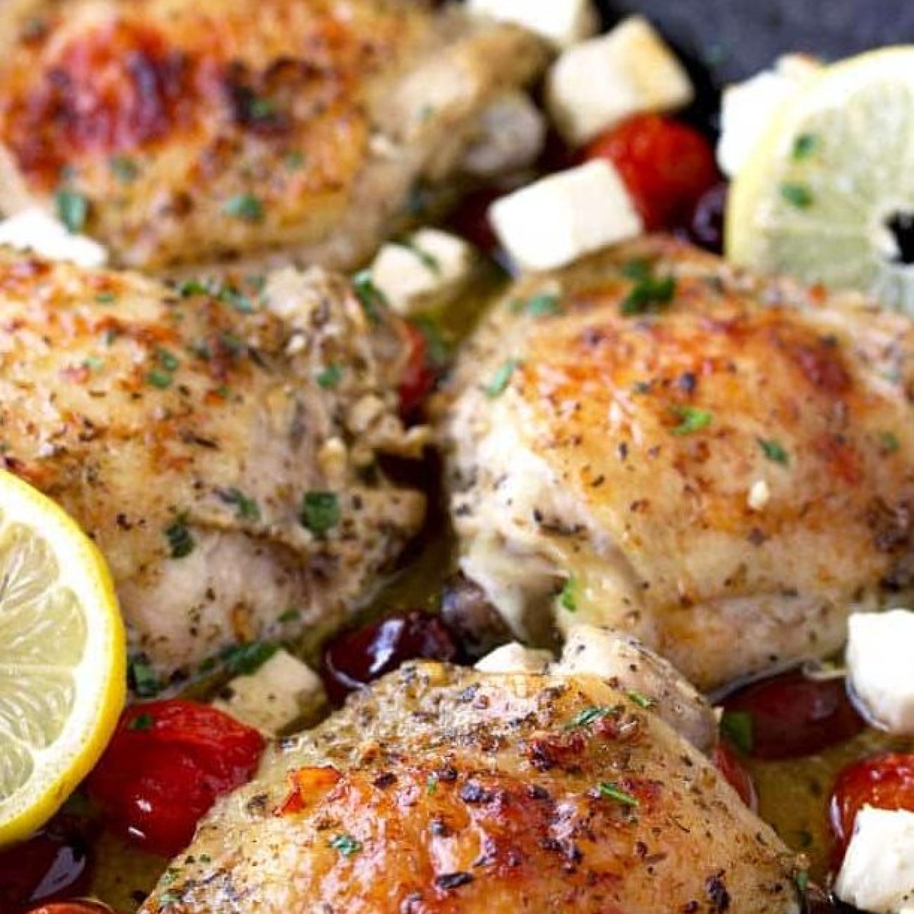 Kalamata-Lemon Chicken