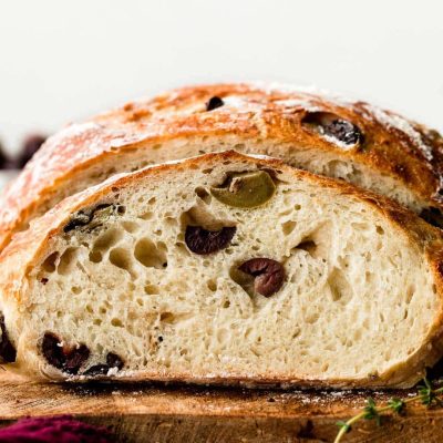 Kalamata Olive Bread With Oregano