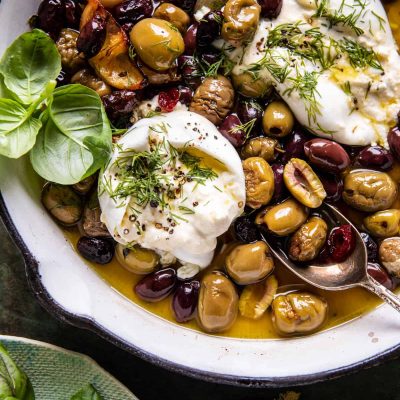 Kalamata Olives With Roasted Garlic