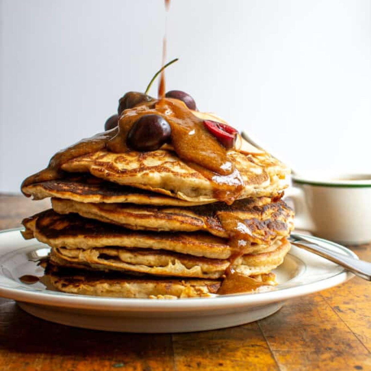 Kates Whole Wheat Pancakes W/ Spiced