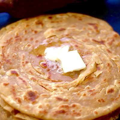 Keema Paratha Flaky Bread With Spicy Meat