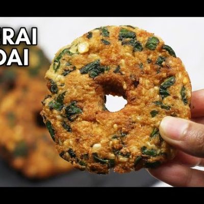 Keerai Vada