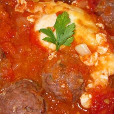 Kefta Tajine Moroccan Spiced Meatballs