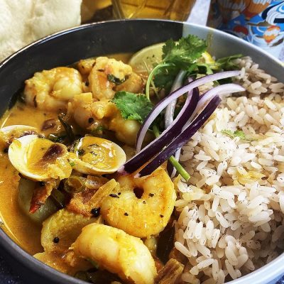 Kerala Scallop Curry