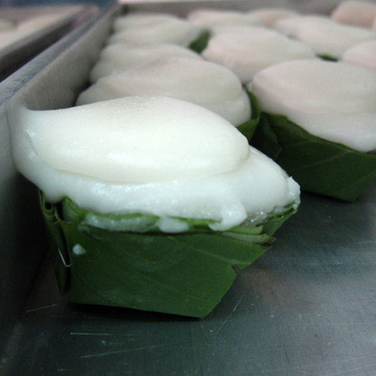 Khanom Puto A Steamed Sweet Savory Coconut