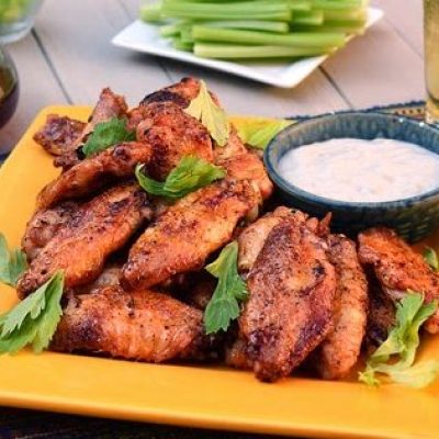 Kicked-Up Margarita Chicken Wings